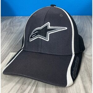 Alpinestars Rostrum‎ Cap Black White Racing Ahead Size S-M Free Ship